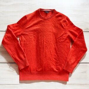 Banana Republic Red Crewneck Sweater Classic Knit